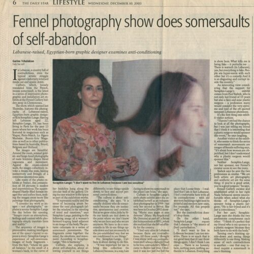 The Daily Star -Déc 2003